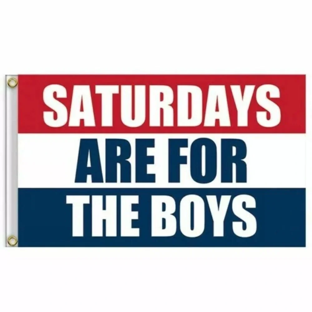 3x5 Saturday’s Are For The Boys Flag
